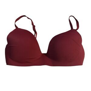 Victoria Secret Wear Everywhere T-Shirt Lightly Lined Bra 36D Scarlet